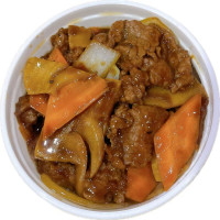 Ternera con salsa de ostra