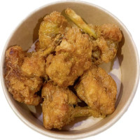 Bolas de pollo fritas