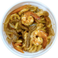 Udon frito tres delicias