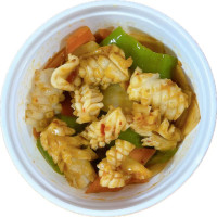 Calamares con salsa picante