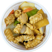 Calamares con salsa de soja